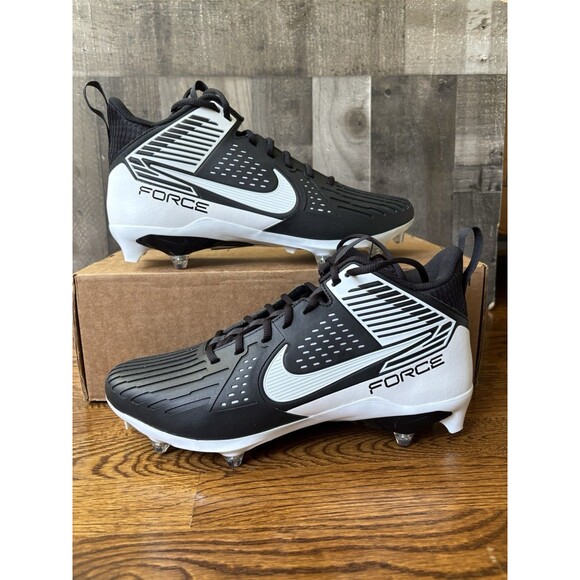 Nike Force Savage Pro 3 Football Cleats Mens Size 13 Black White FJ8149-001 NWOB